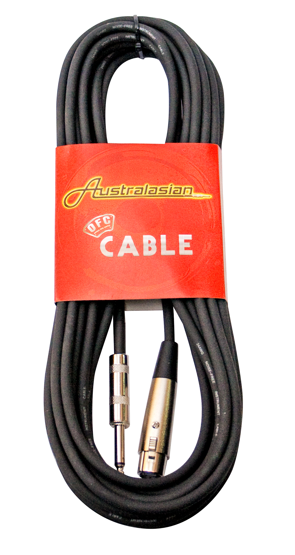 Australasian | KMC20 | 20 ft Microphone/Audio Cable | Black Australasian | KMC20 | 20 ft Microphone/Audio Cable | Black